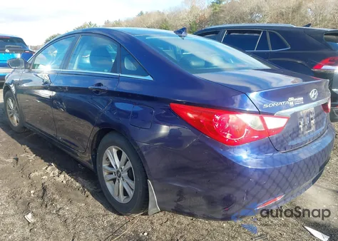 2012 Hyundai Sonata Gls z USA, uszkodzony, nr VIN 5NPEB4AC7CH436593